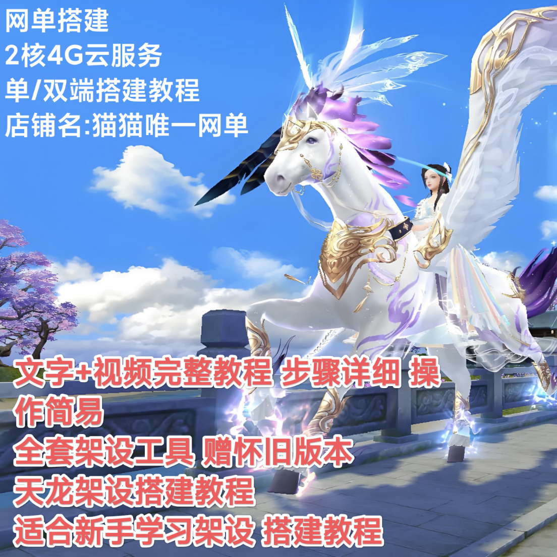 天龙八部全套架设及修改教程+开区教程+版本 赠送版本专用GM